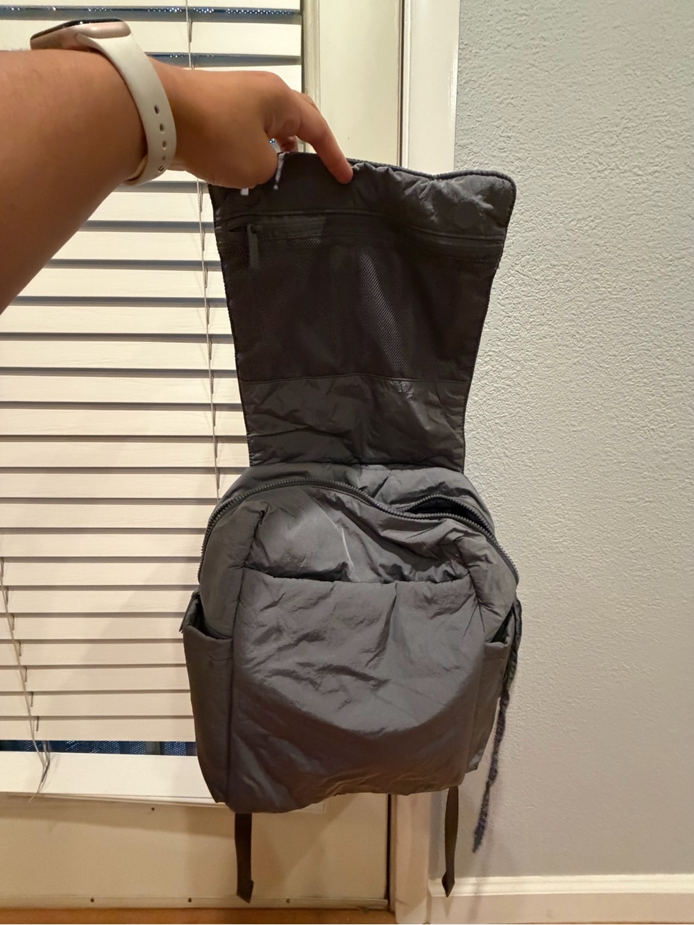 Calpak Gray Diaper Backpack - Picture 5 of 7